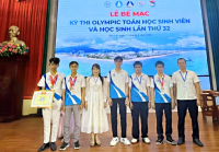 Thành công lớn với 4 huy chương tại Olympic Toán học sinh viên toàn quốc lần thứ 32