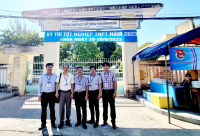 Trường Đại học Nha Trang tham gia Đoàn kiểm tra công tác coi thi Kỳ thi tốt nghiệp THPT năm 2023 tại tỉnh Phú Yên 