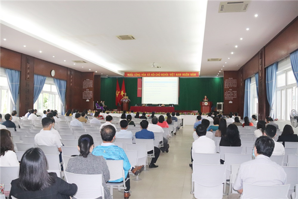 Hội nghị đại biểu viên chức và người lao động Trường ĐH Nha Trang năm học 2021 – 2022