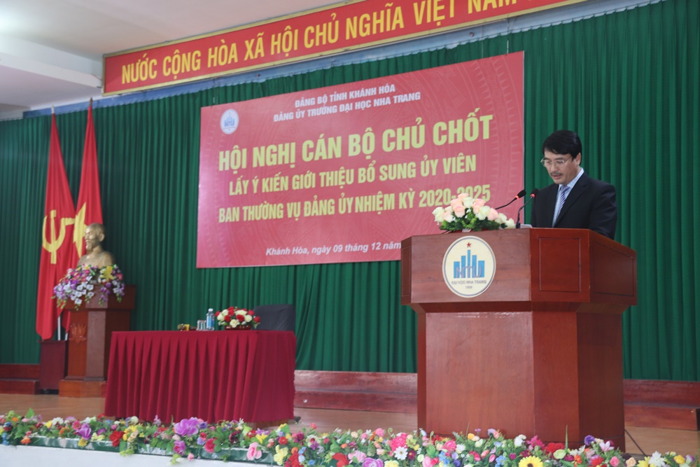 Hội nghị lấy ý kiến nhân sự bổ sung Ban Thường vụ Đảng ủy nhiệm kỳ 2020-2025