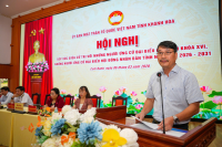 Bí thư Đảng ủy Khổng Trung Thắng, ứng viên đại biểu HĐND tỉnh Khánh Hòa: Cam kết dành trọn sức lực, trí tuệ thực hiện tốt chức năng, nhiệm vụ người đại biểu của Nhân dân