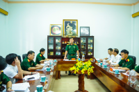 Bộ CHQS tỉnh Khánh Hòa kiểm tra công tác giảng dạy Giáo dục quốc phòng và an ninh tại Trường Đại học Nha Trang