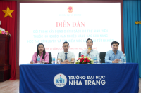Diễn đàn đối thoại chính sách hỗ trợ sinh viên tại Trường Đại học Nha Trang
