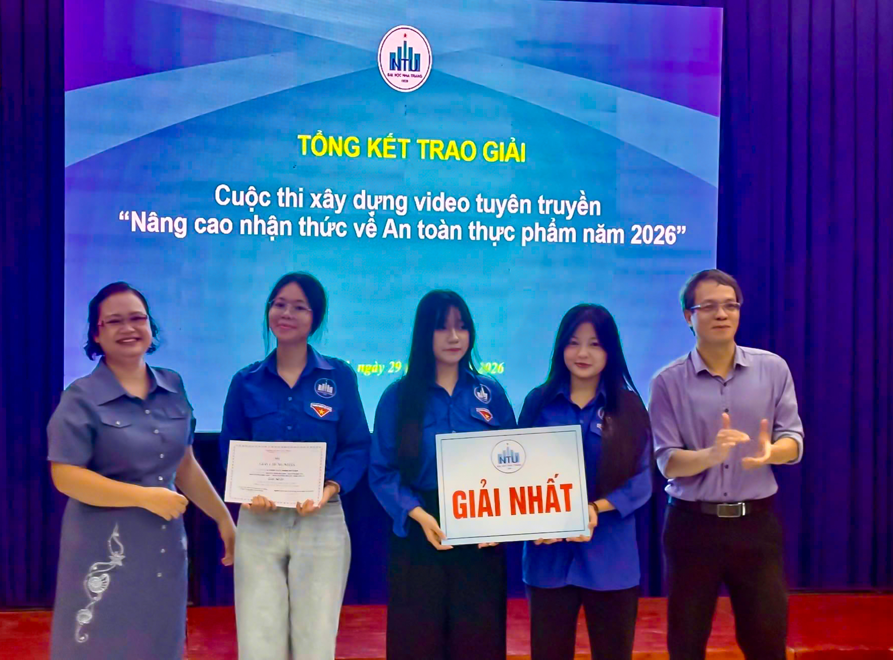Tổng kết và trao giải Cuộc thi xây dựng video tuyên truyền nâng cao nhận thức về an toàn thực phẩm năm 2026
