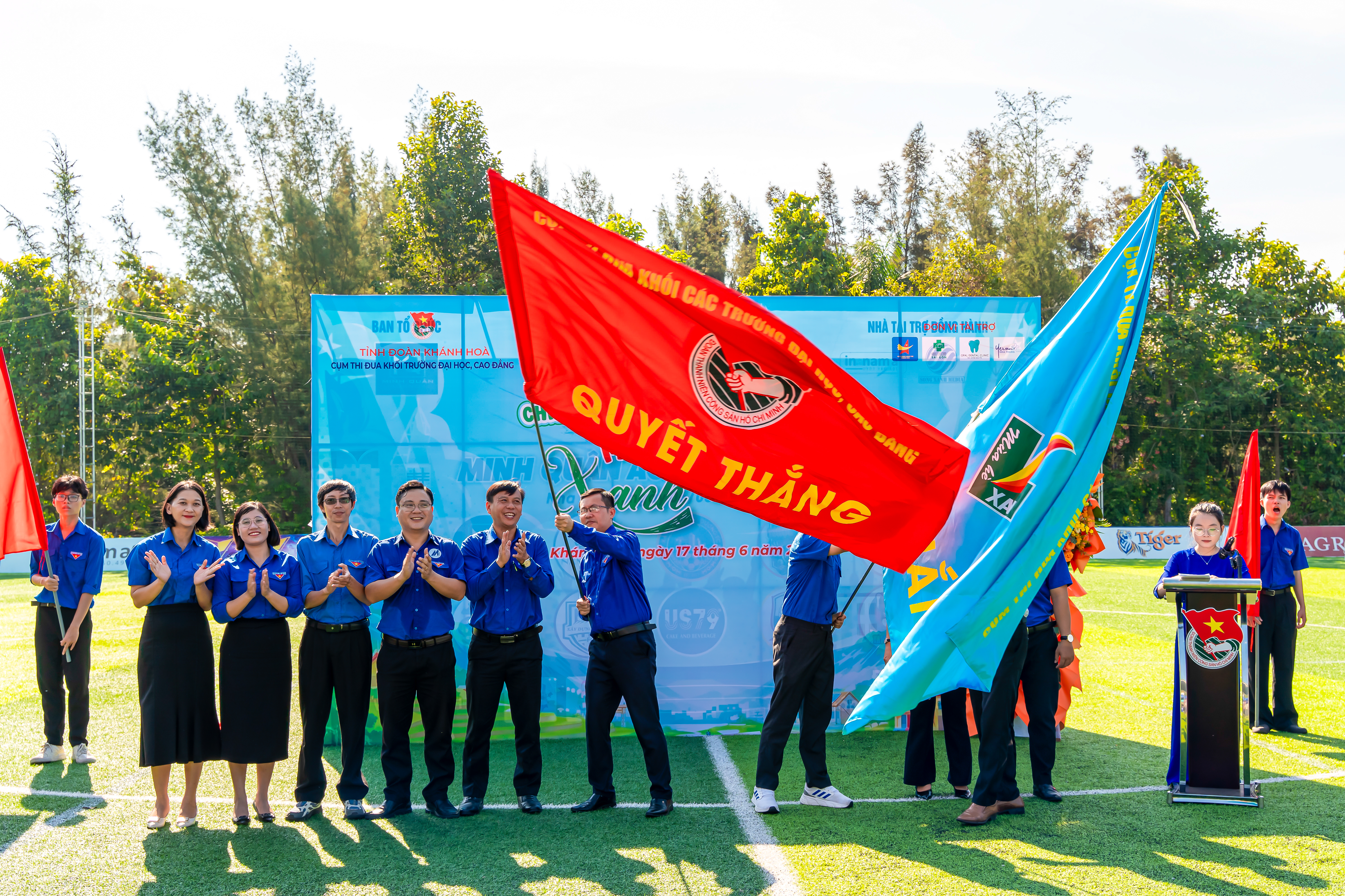 Hơn 500 sinh viên ra quân Chiến dịch Mùa hè xanh Cụm thi đua Khối các trường đại học, cao đẳng tỉnh Khánh Hòa năm 2026