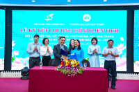 Trường Đại học Nha Trang ký kết hợp tác với Hội Liên hiệp Phụ nữ tỉnh Khánh Hòa