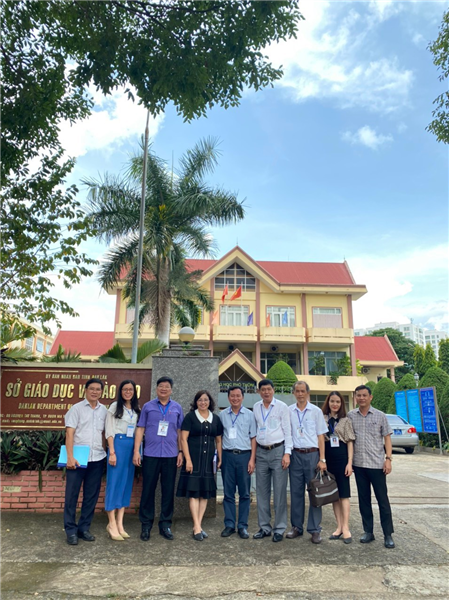 Trường Đại học Nha Trang tham gia Đoàn kiểm tra công tác coi thi Kỳ thi tốt nghiệp trung học phổ thông năm 2022 tại tỉnh Đắk Lắk
