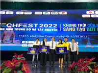 Trường ĐH Nha Trang tham gia các hoạt động tại sự kiện Techfest Nam Trung Bộ - Tây Nguyên 2022