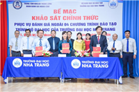 Hoàn thành đợt khảo sát chính thức đánh giá ngoài 04 chương trình đào tạo trình độ đại học của Trường Đại học Nha Trang
