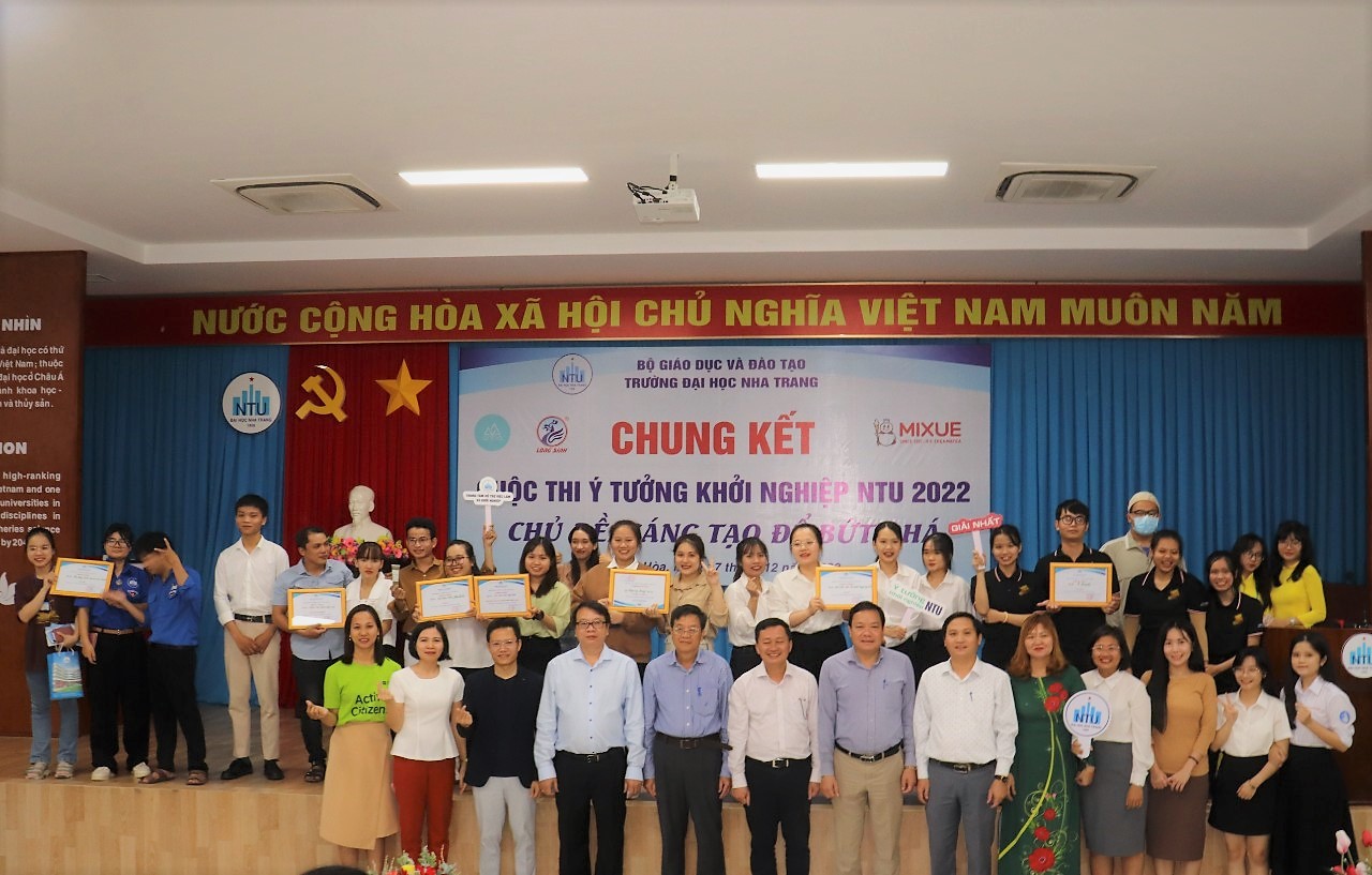 Chung kết cuộc thi Ý tưởng khởi nghiệp NTU năm 2022