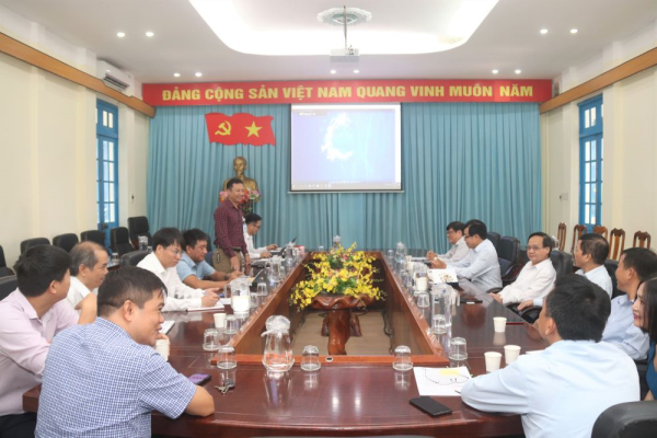 Làm việc với đoàn công tác Trường Cán bộ quản lý giáo dục TP. Hồ Chí Minh