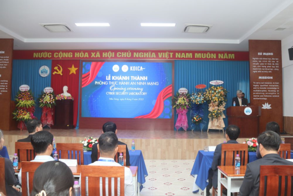 Khánh thành Phòng thực hành An ninh mạng do KOICA tài trợ xây dựng tại Trường ĐH Nha Trang