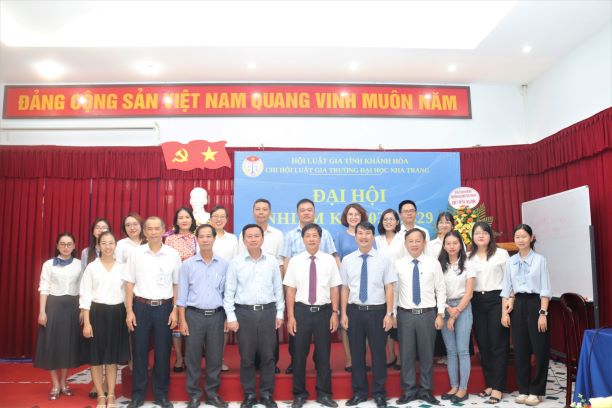 Chi hội Luật gia Trường Đại học Nha Trang tổ chức  Đại hội nhiệm kỳ 2024-2029