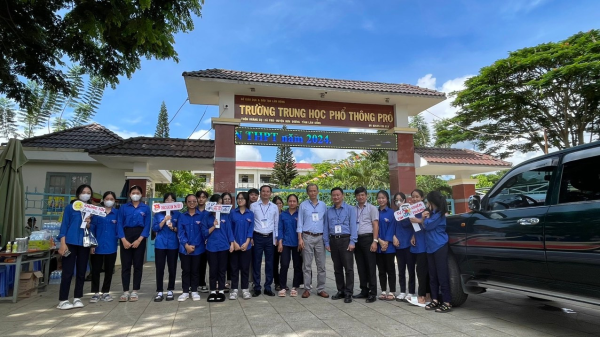 Trường Đại học Nha Trang tham gia Đoàn kiểm tra công tác Coi thi Kỳ thi tốt nghiệp trung học phổ thông năm 2024 tại tỉnh Lâm Đồng