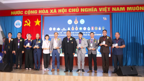 Hội thảo quốc tế Về khoa học, công nghệ và đổi mới sáng tạo vì hạnh phúc bền vững (STISWB 2024) diễn ra tại Trường ĐH Nha Trang