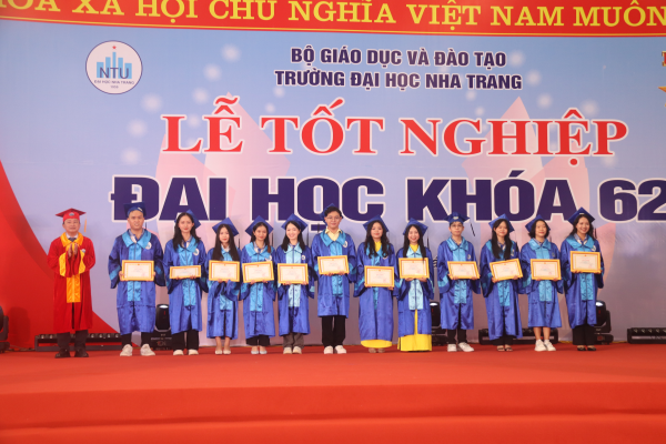 Trường Đại học Nha Trang tổ chức lễ tốt nghiệp Đại học năm 2024