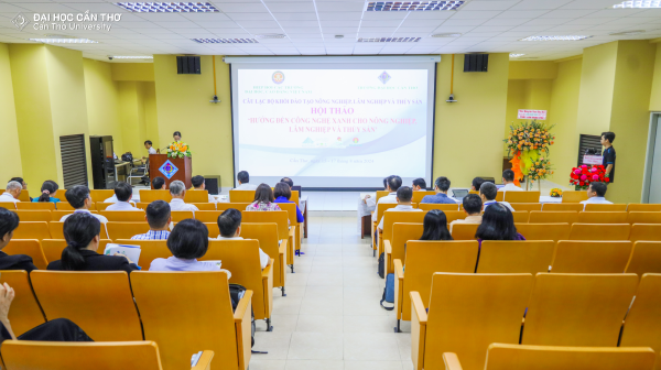 Trường Đại học Nha Trang tham gia Hội thảo Câu lạc bộ Khối Đào tạo Nông nghiệp, Lâm nghiệp và Thủy sản lần thứ 3 tổ chức tại Trường Đại học Cần Thơ