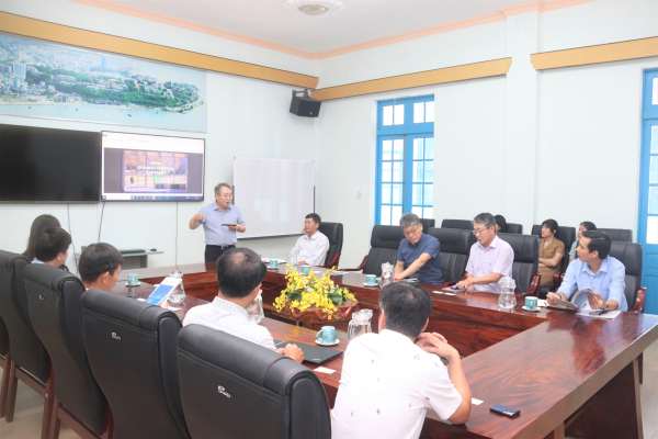 Trường Đại học Quốc gia Chonnam, Hàn Quốc thăm và trao đổi hợp tác  với Trường Đại học Nha Trang