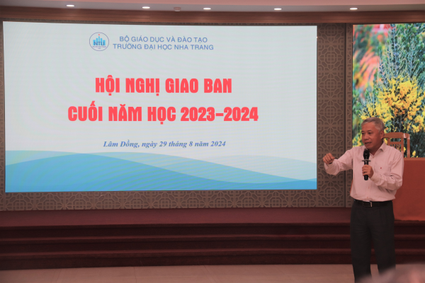 Trường Đại học Nha Trang tổ chức Hội nghị giao ban cuối năm học 2023-2024 và trao đổi kinh nghiệm tự chủ với Trường Đại học Yersin