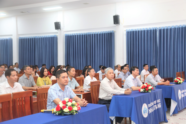 Trường Đại học Nha Trang tổ chức Lễ phát động ủng hộ đồng bào bị thiệt hại do cơn bão số 3