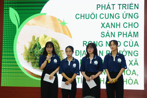 Vòng Chung kết Cuộc thi NTU Logistics Talents 2024  diễn ra sôi nổi tại Trường Đại học Nha Trang