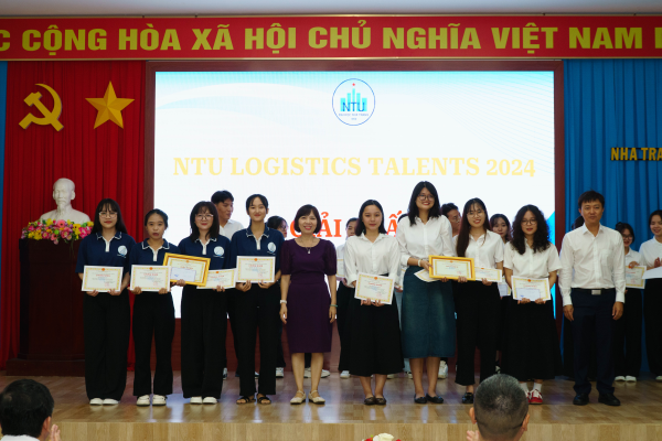 Vòng Chung kết Cuộc thi NTU Logistics Talents 2024  diễn ra sôi nổi tại Trường Đại học Nha Trang