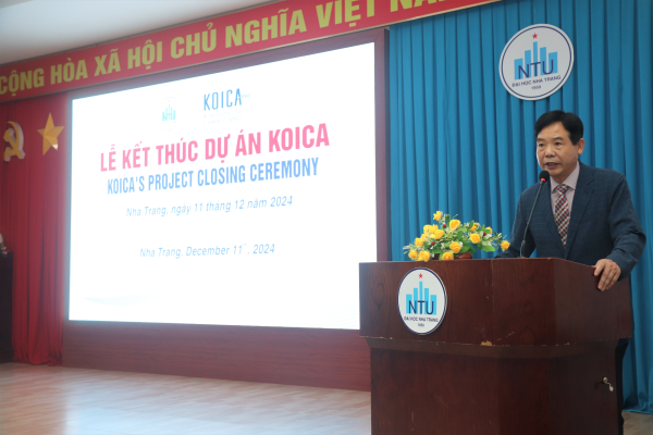 Trường Đại học Nha Trang tổ chức Lễ kết thúc dự án KOICA IBS