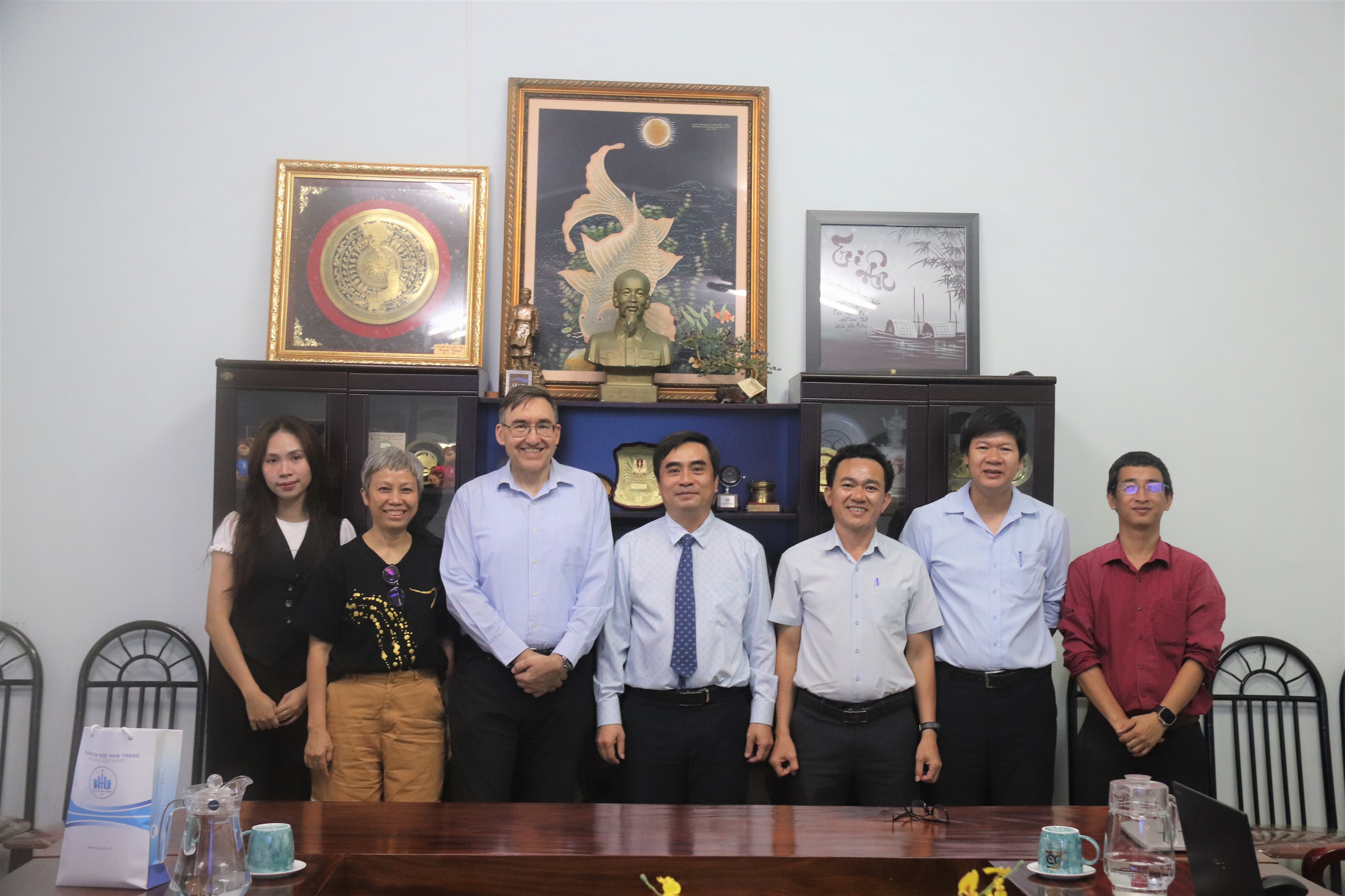 Trường Đại học Nha Trang tiếp và làm việc  với Tổng Lãnh sự Úc tại TP. Hồ Chí Minh