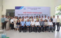Trường Đại học Nha Trang tổ chức Hội thảo khoa học "Sản xuất và tiêu dùng bền vững" lần thứ 4