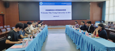 Phát triển hợp tác nghiên cứu với Viện Hải dương học số 4, Trung Quốc