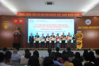Lễ công bố quyết định công nhận  kiểm định chất lượng 07 chương trình đào tạo