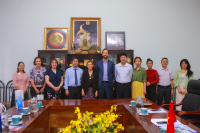 Trường Đại học Nha Trang đón tiếp Phái đoàn Đại sứ quán Úc tại Việt Nam
