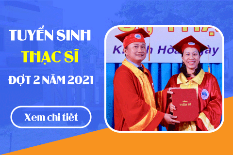 Trường Đại học Nha Trang tuyển sinh Thạc sĩ đợt 2 2021
