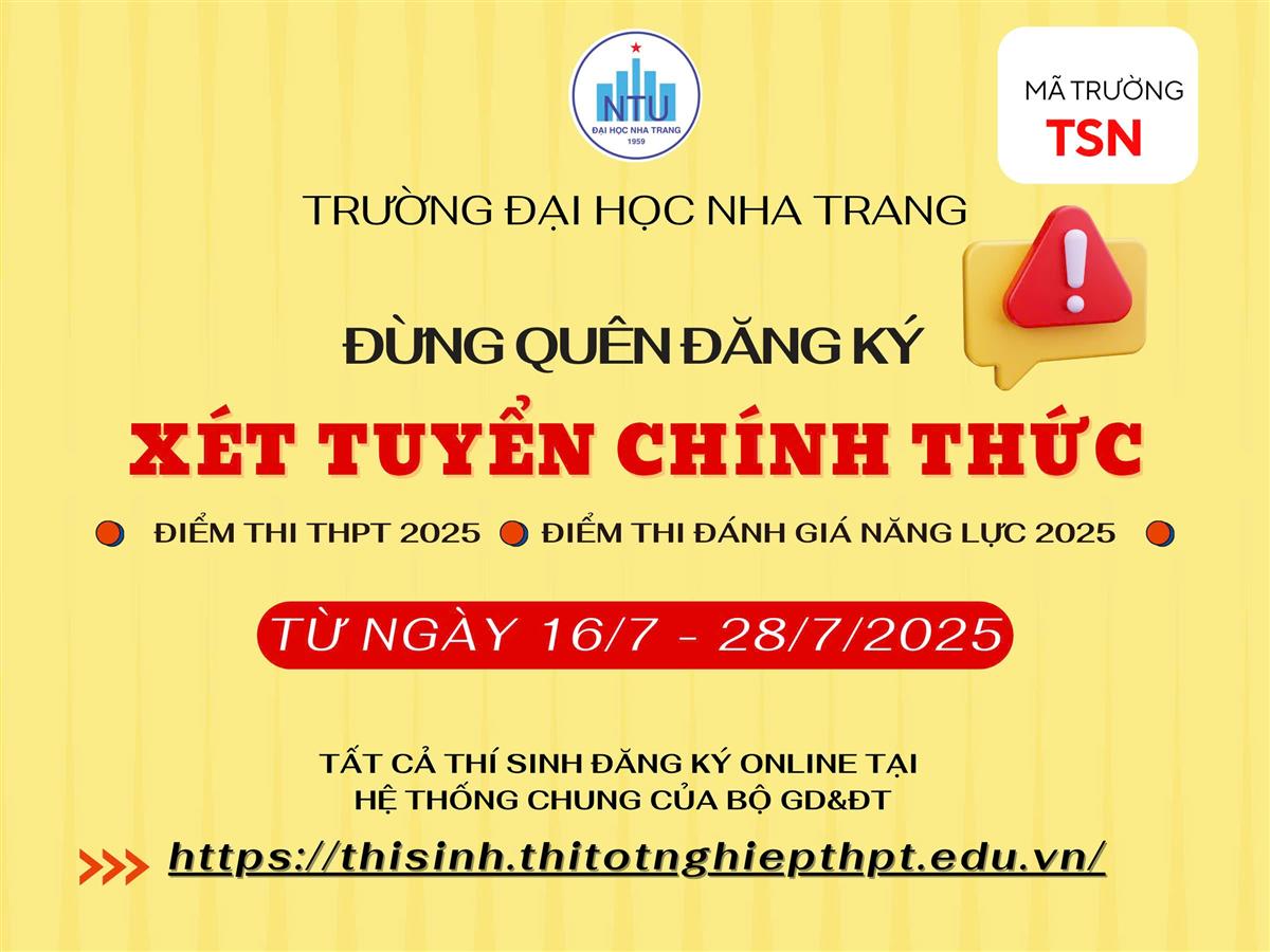 Xét tuyển đại học năm 2025