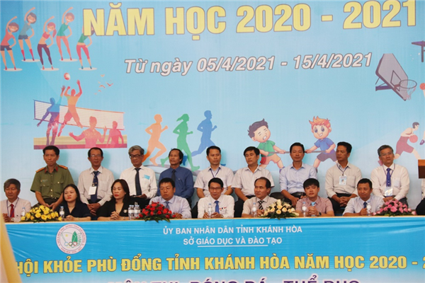 Khai mạc Hội khỏe Phù Đổng tỉnh Khánh Hòa năm học 2020 – 2021 tại Trường ĐH Nha Trang