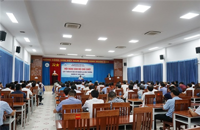 Hội nghị lấy ý kiến về việc bổ nhiệm lại Hiệu trưởng Trường Đại học Nha Trang
